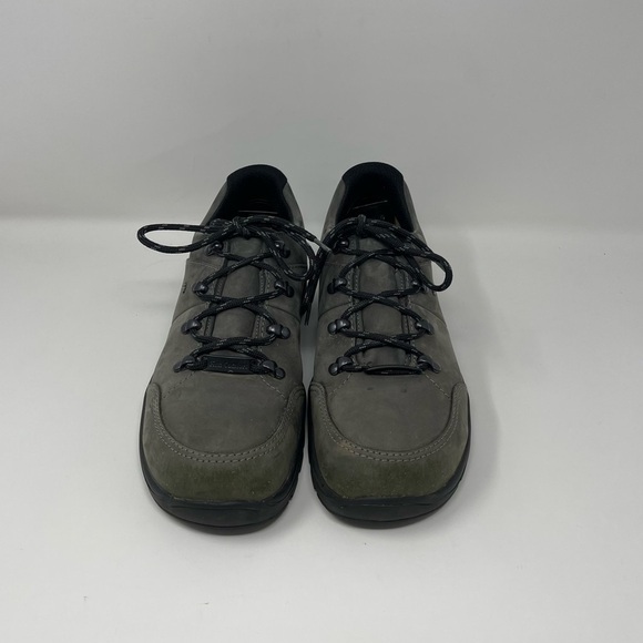 Finn Comfort Eppan Womens Hiking Walking Shoes Lace Up Leather Gray - Picture 2 of 10